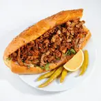 Gegrilltes Hähnchen Cheddar Tantuni Sandwich